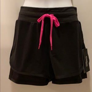 bebe workout shorts